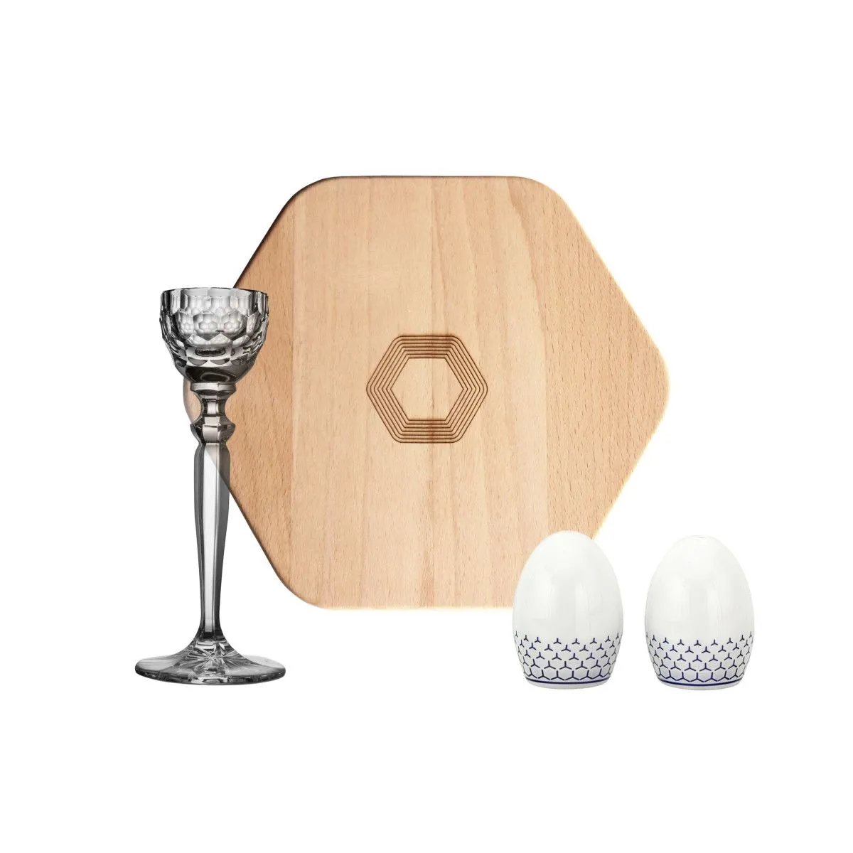 Crystal Julia Zestaw 2 Polski Stół