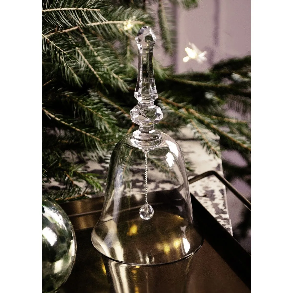 Crystal Julia Dzwonek kryształowy z zawieszką