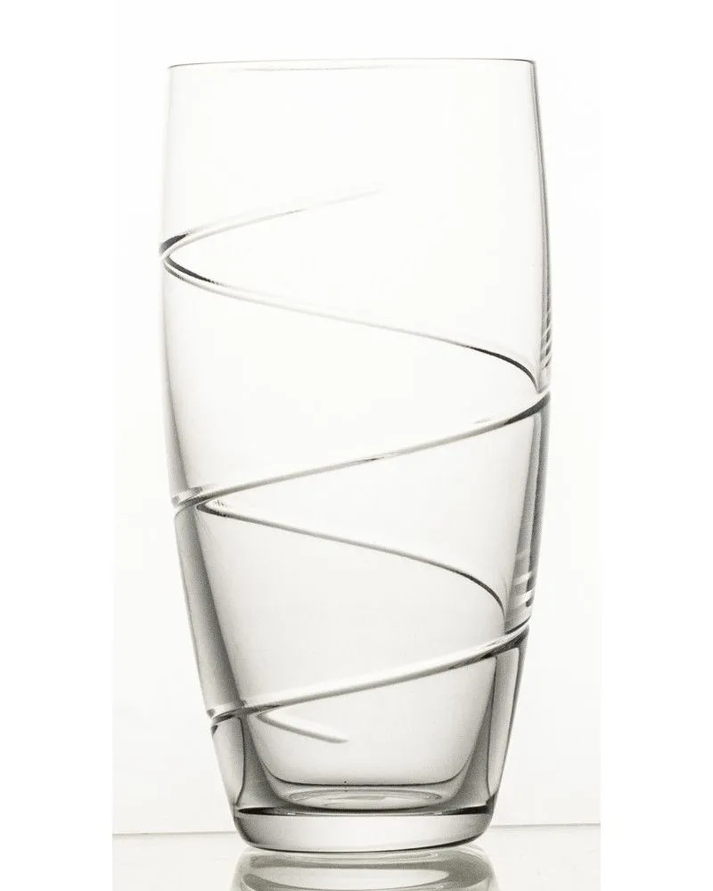 Crystal Julia Szklanki kryształowe wysokie do soku 6 sztuk