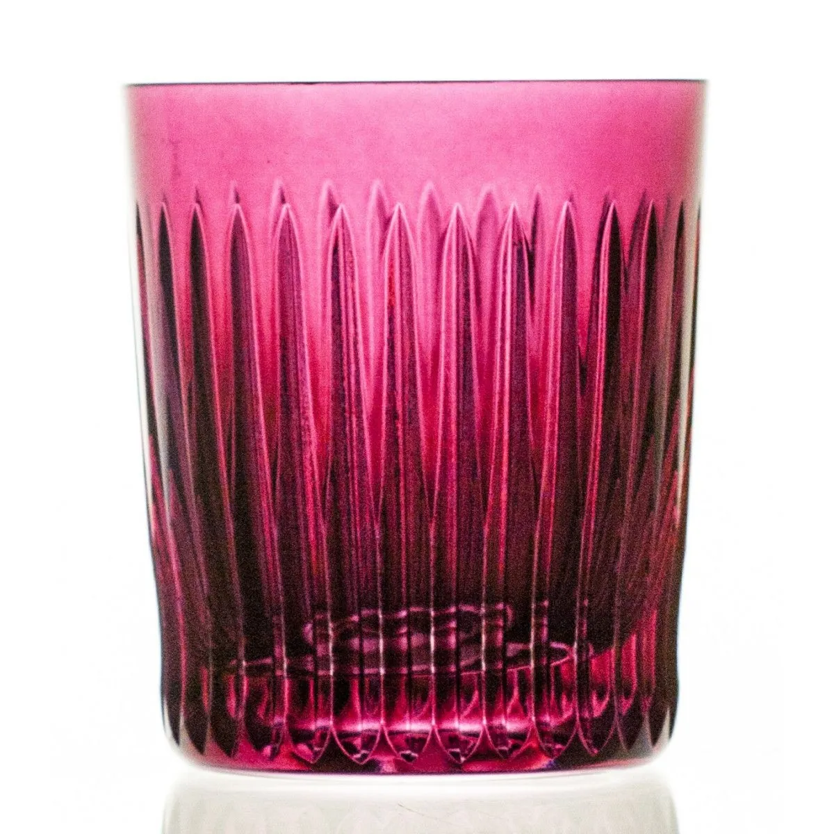 Crystal Julia Szklanki do whisky kryształowe 6 szt. malinowe