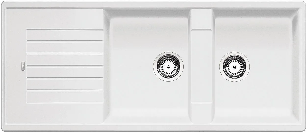 BLANCO ZIA 8 S Silgranit biały odwracalny
