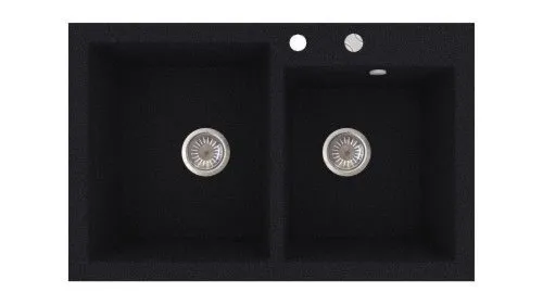 ZLEWOZMYWAK GRANITOWY BERG ELEMENT BRL2203 2,0 BOC CZARNY