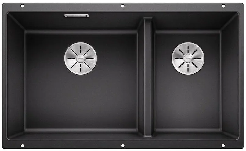 BLANCO SUBLINE 430/270-U Silgranit antracyt lewa, InFino