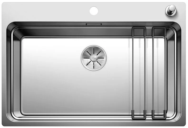 BLANCO ETAGON 700-IF/A stal polerowana, korek auto., InFino, szyny