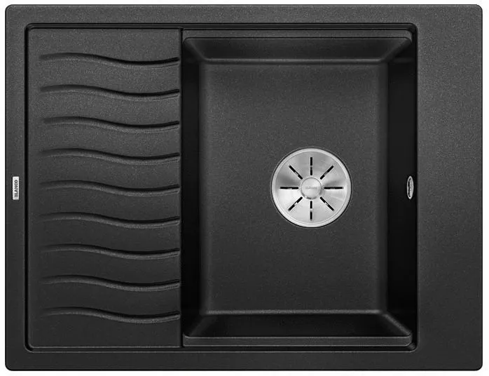 BLANCO ELON 45 S Silgranit antracyt odwracalny, InFino, kratka ociekowa