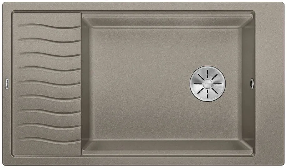 BLANCO ELON XL 8 S Silgranit tartufo odwracalny, InFino, kratka ociekowa