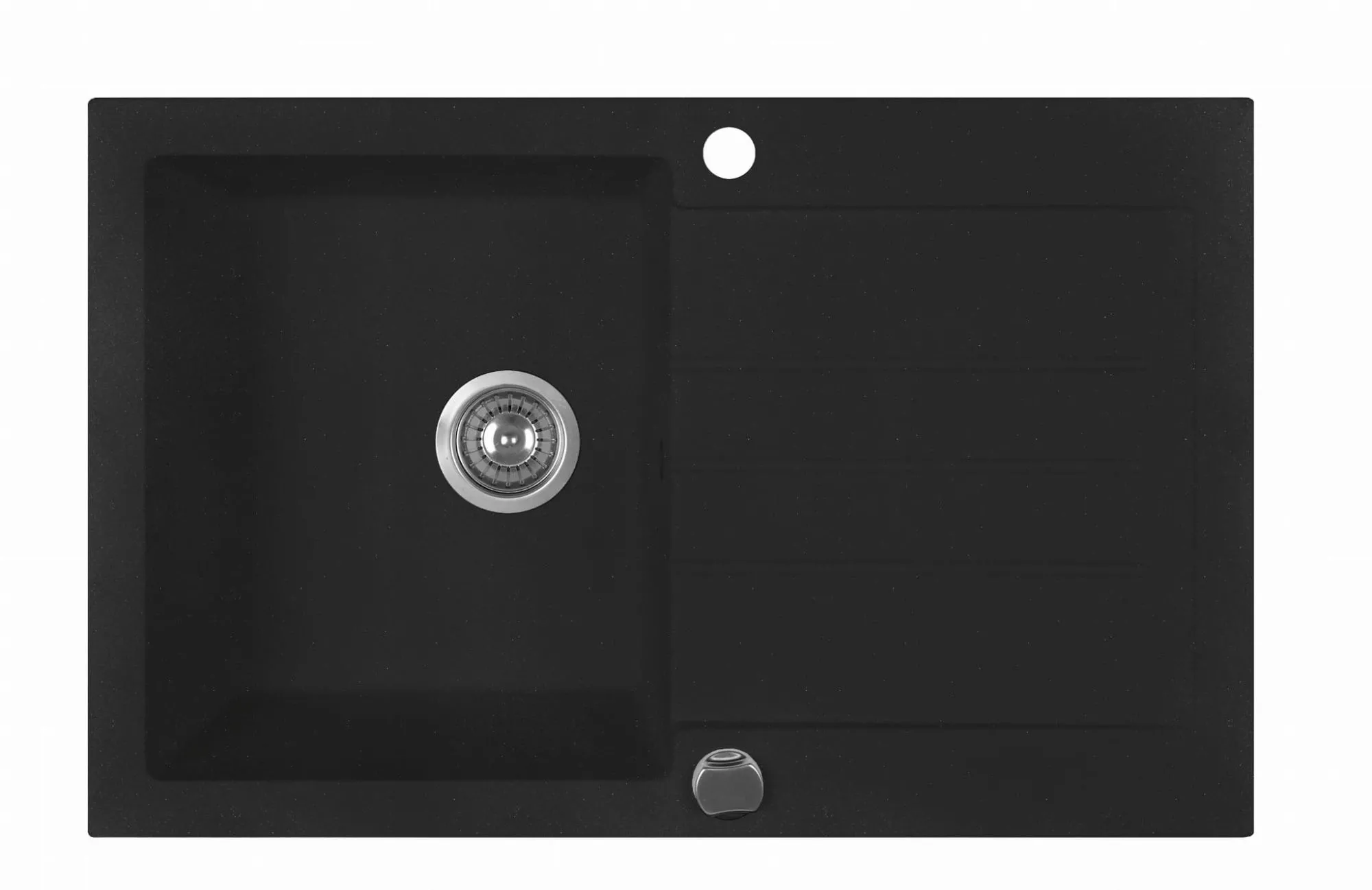 ZLEWOZMYWAK GRANITOWY BERG UNIT BRG1211 1,0 OC CZARNY METALIK
