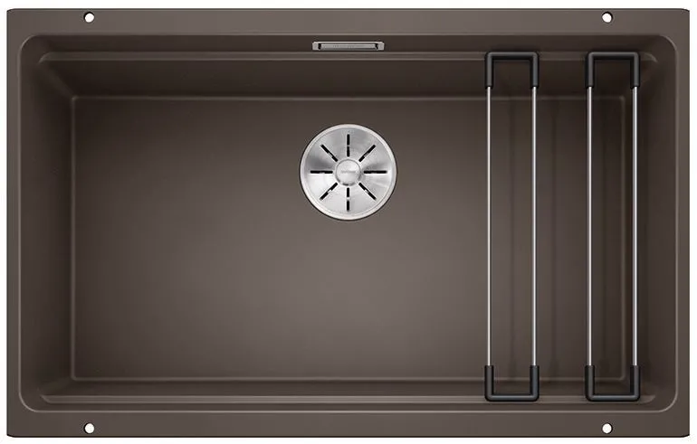 BLANCO ETAGON 700-U Silgranit kawowy, InFino, szyny