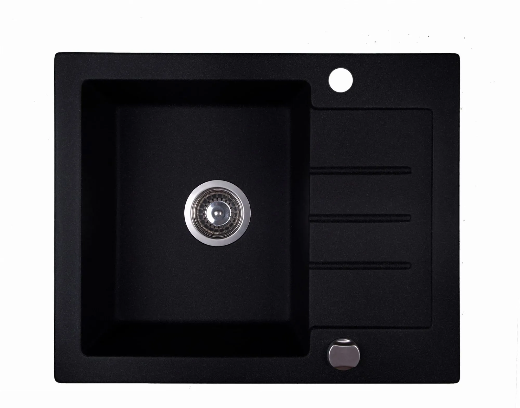 ZLEWOZMYWAK GRANITOWY BERG UNIT BRG1211A 1,0 MOC CZARNY METALIK