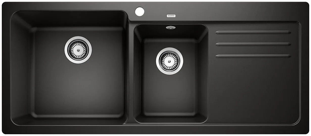 BLANCO NAYA 8 S Silgranit czarny lewa