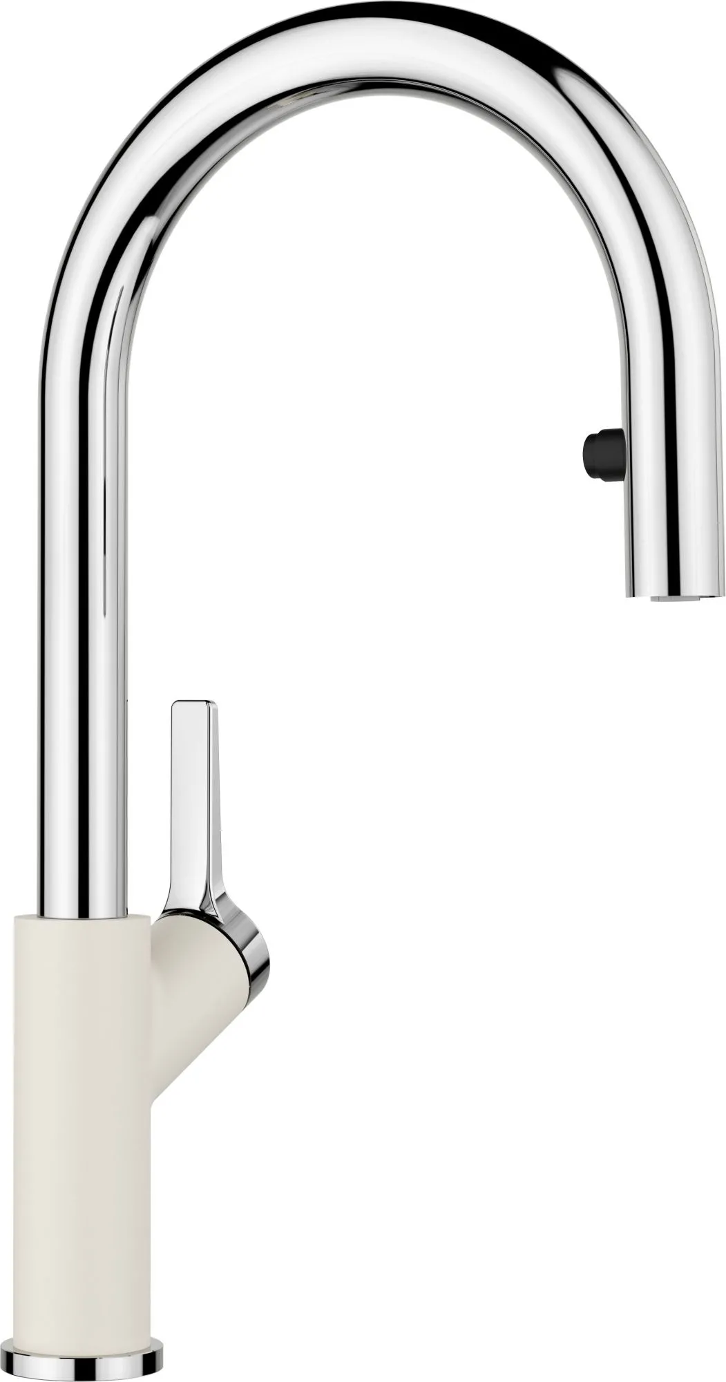 Bateria CARENA-S Vario Silgranit-Look delikatny biały/chrom