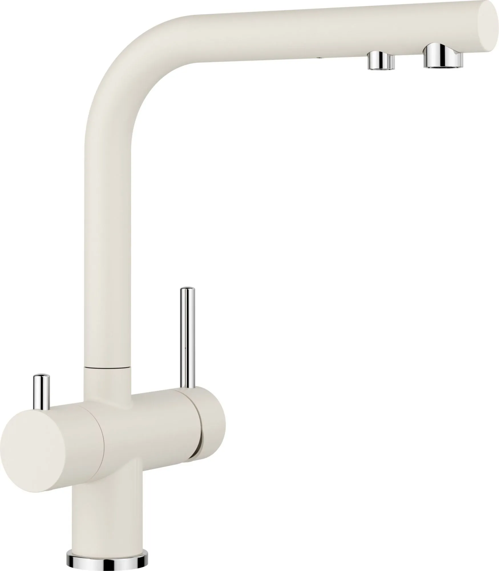 Bateria FONTAS II Silgranit-Look delikatny biały