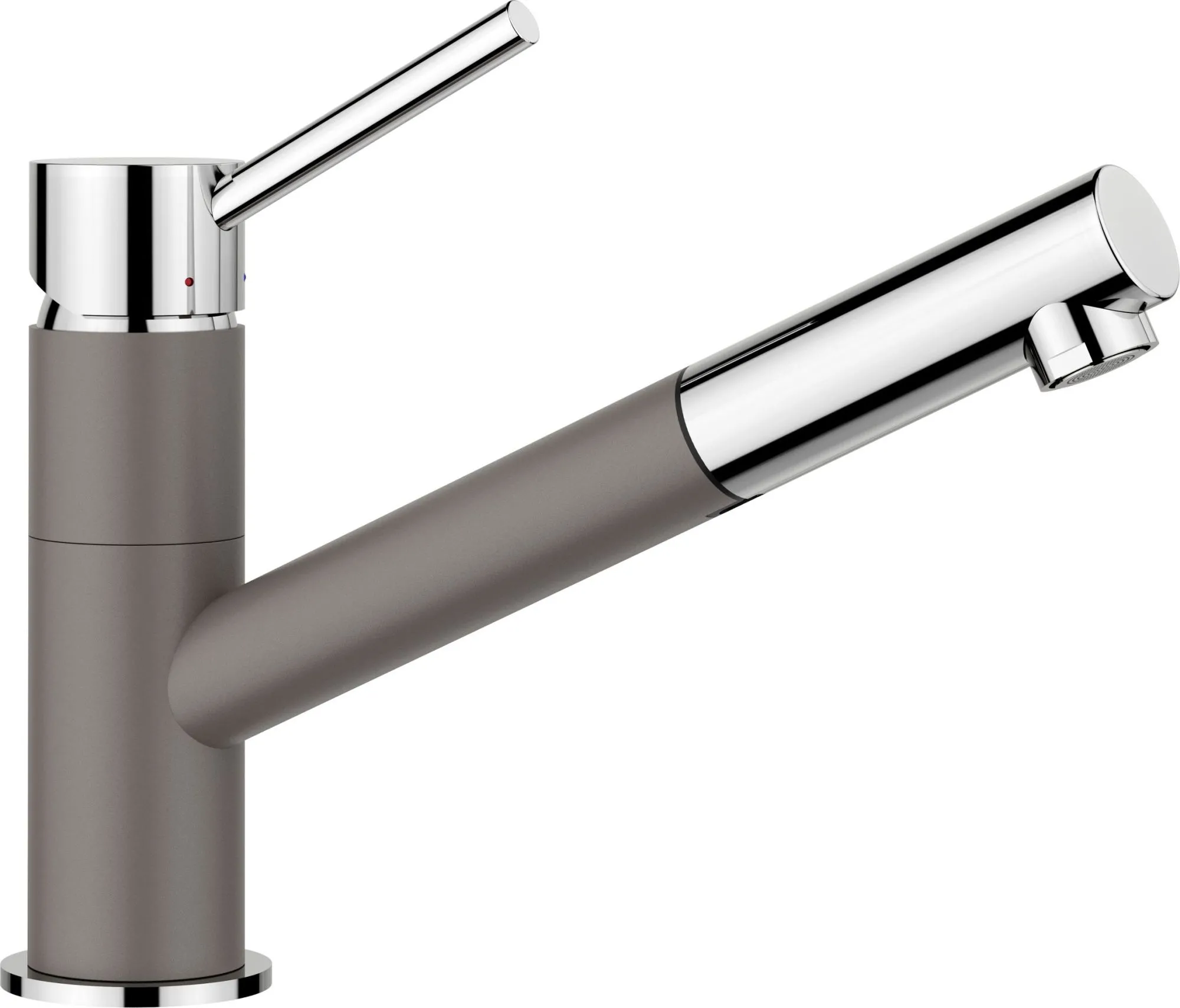 Bateria KANO-S Silgranit-Look wulkaniczny szary/chrom