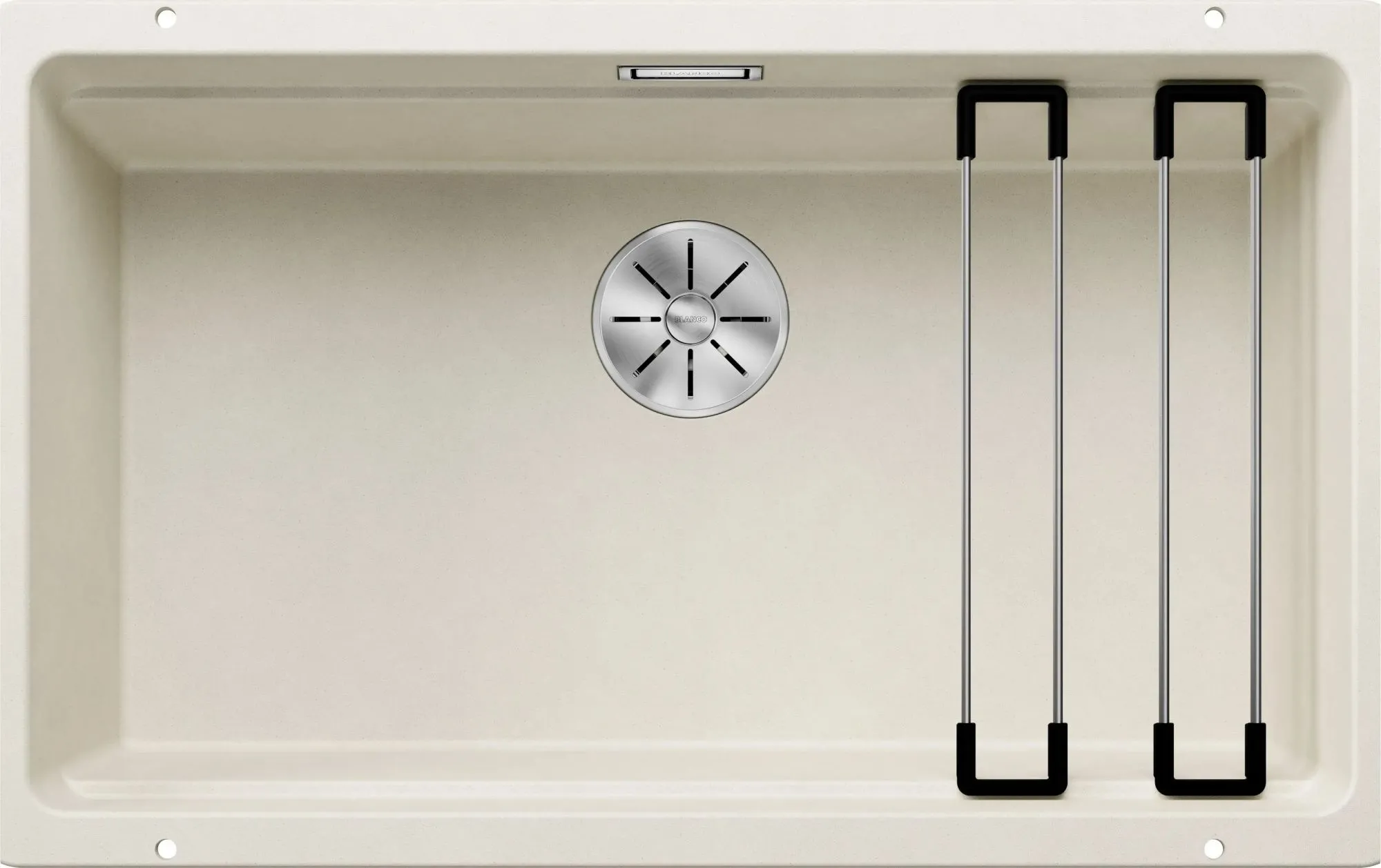 Komora podwieszana ETAGON 700-U Silgranit delikatny biały, InFino, szyny