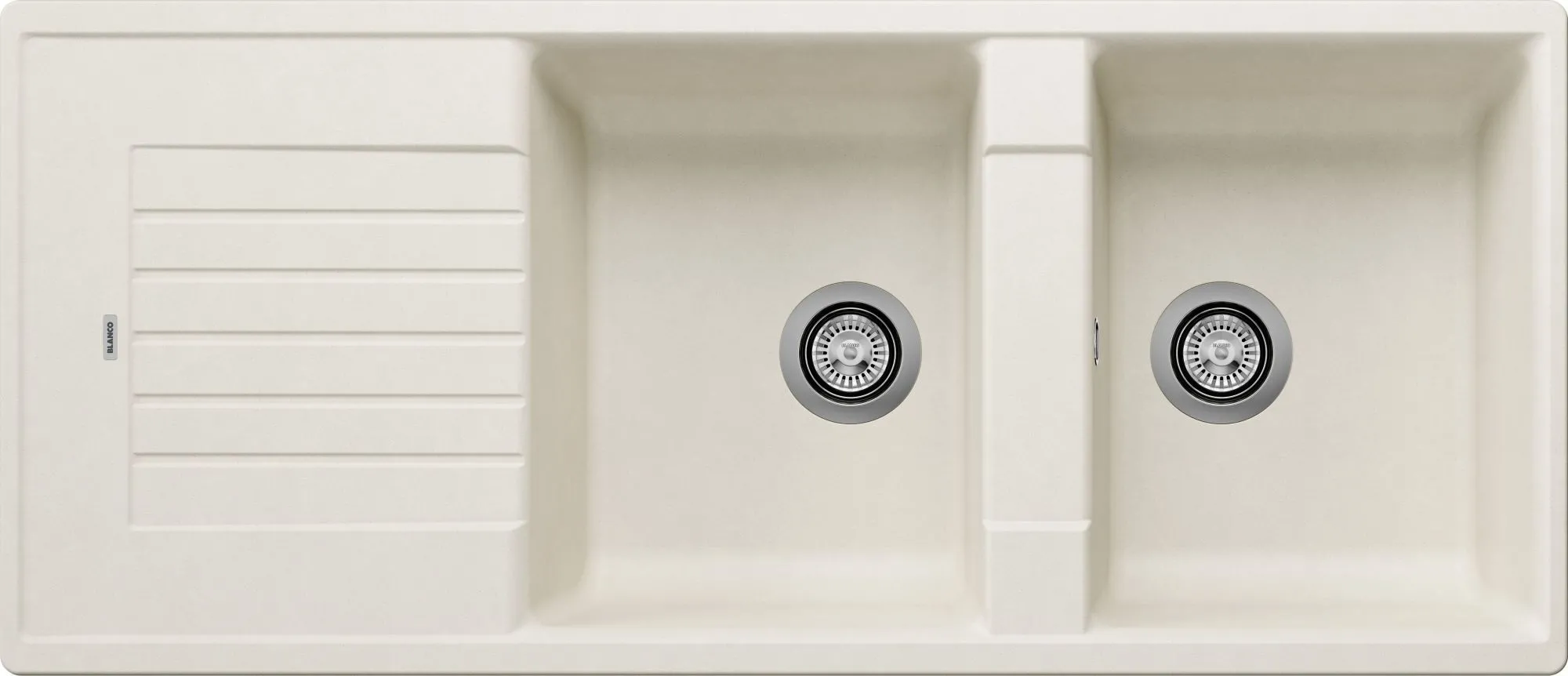 Zlewozmywak ZIA 8 S Silgranit delikatny biały odwracalny