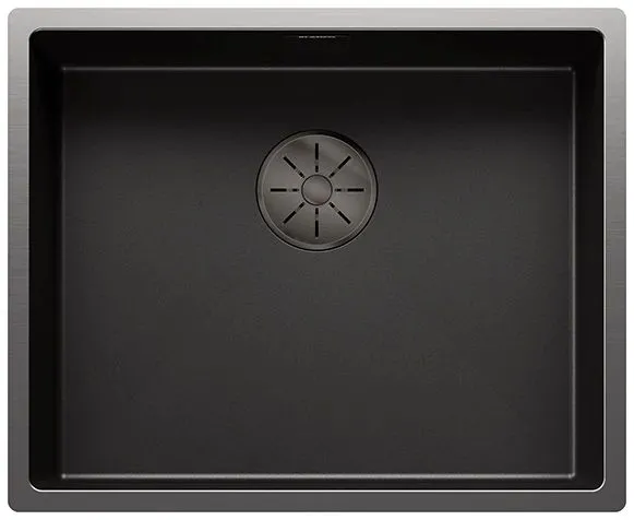 BLANCO CLARON 500-U stal Dark Steel Edition, InFino