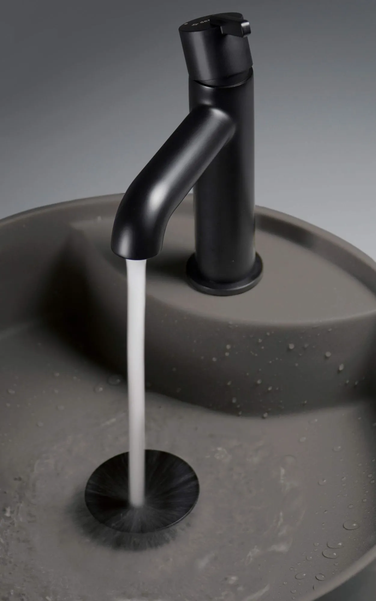 Deante Umywalka granitowa nablatowa -