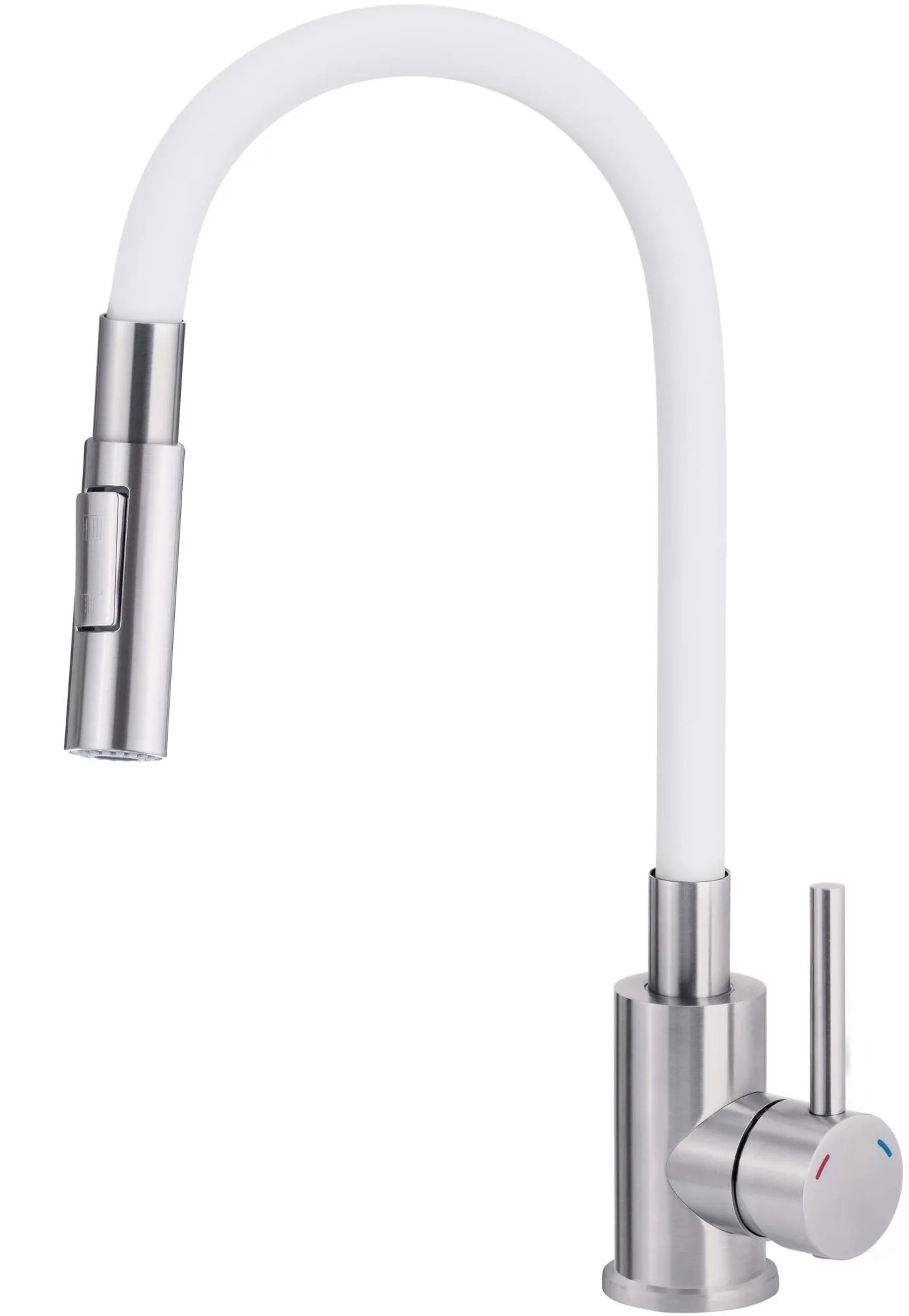 Deante BOC_W740 Bateria kuchenna z giętą wylewką - 2 rodzaje strumienia