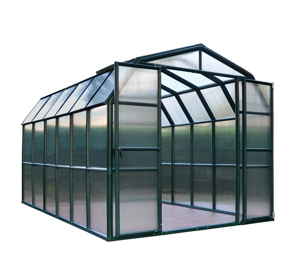 Rion Szklarnia plastikowa Grand Gardener 46 Zielony 389x267x238 cm bez podstawy