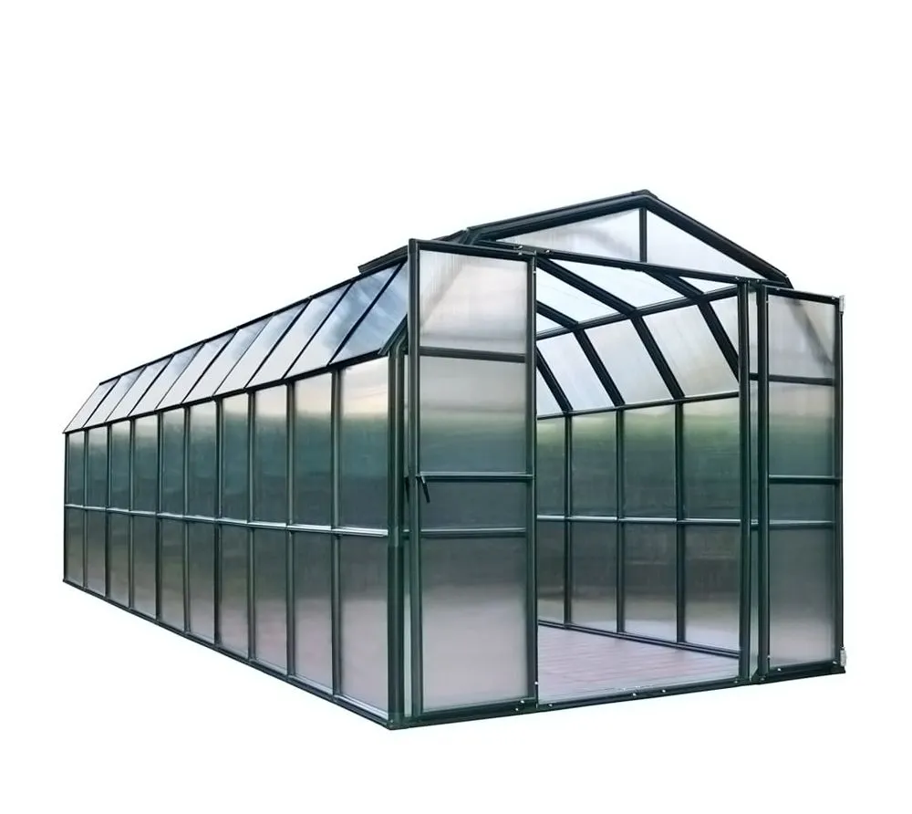 Rion Szklarnia plastikowa Grand Gardener 410 Zielony 639x267x238 cm bez podstawy