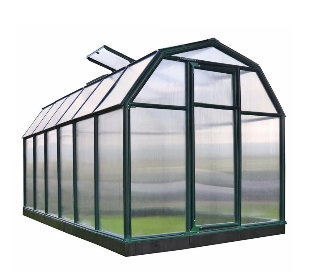 Rion Szklarnia plastikowa SMART 36 Zielony 387x204x198 cm łącznie z podstawą