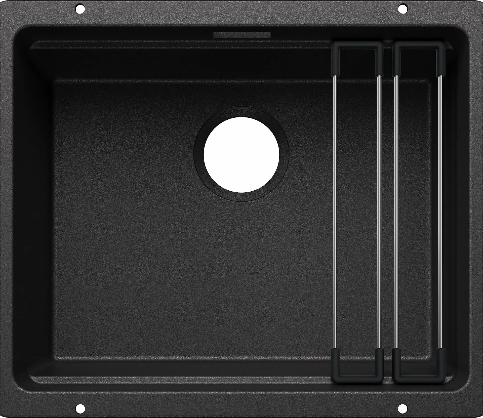 BLANCO ETAGON 500-U Silgranit antracyt, bez armatury, szyny