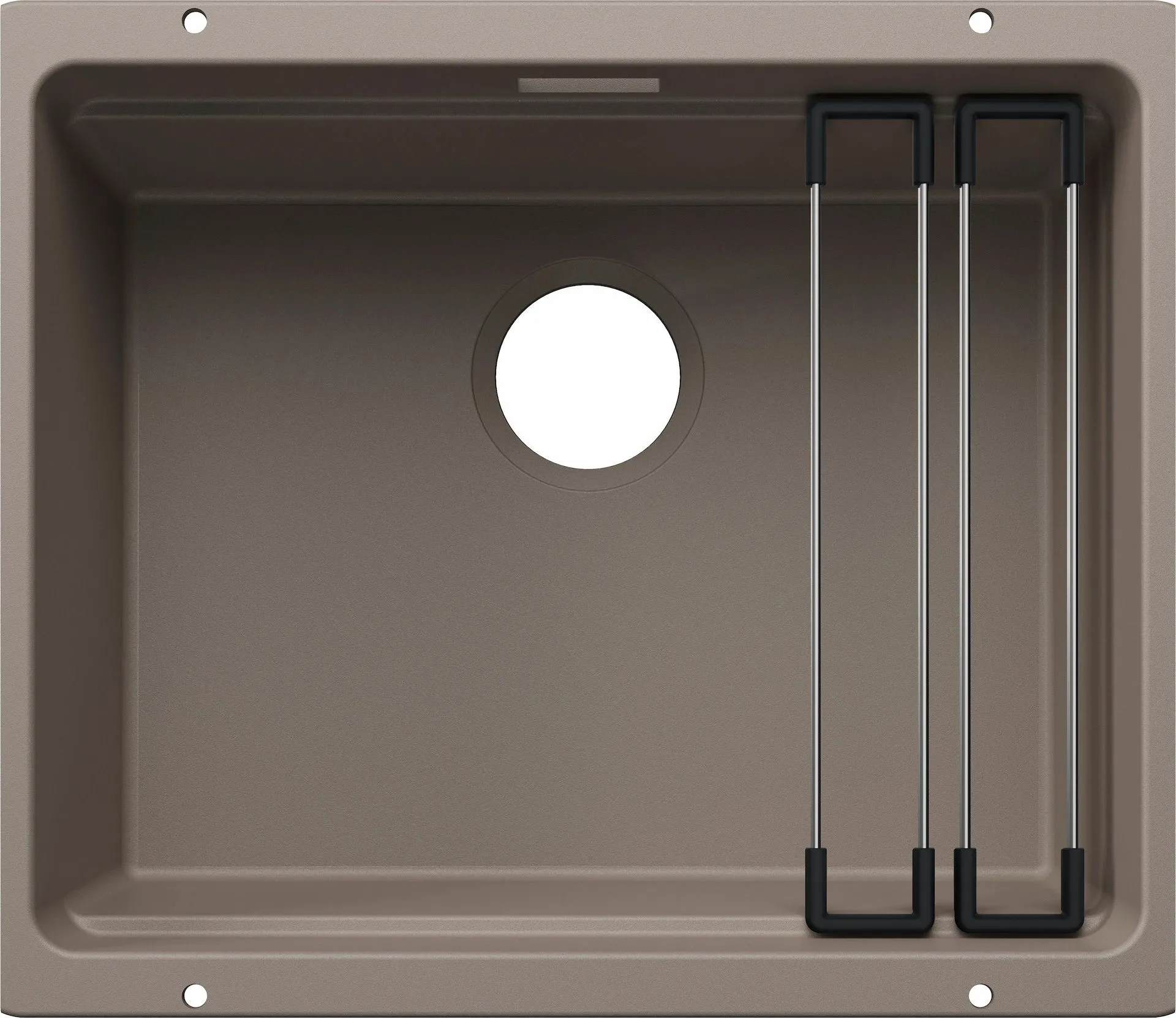 BLANCO ETAGON 500-U Silgranit tartufo, bez armatury, szyny