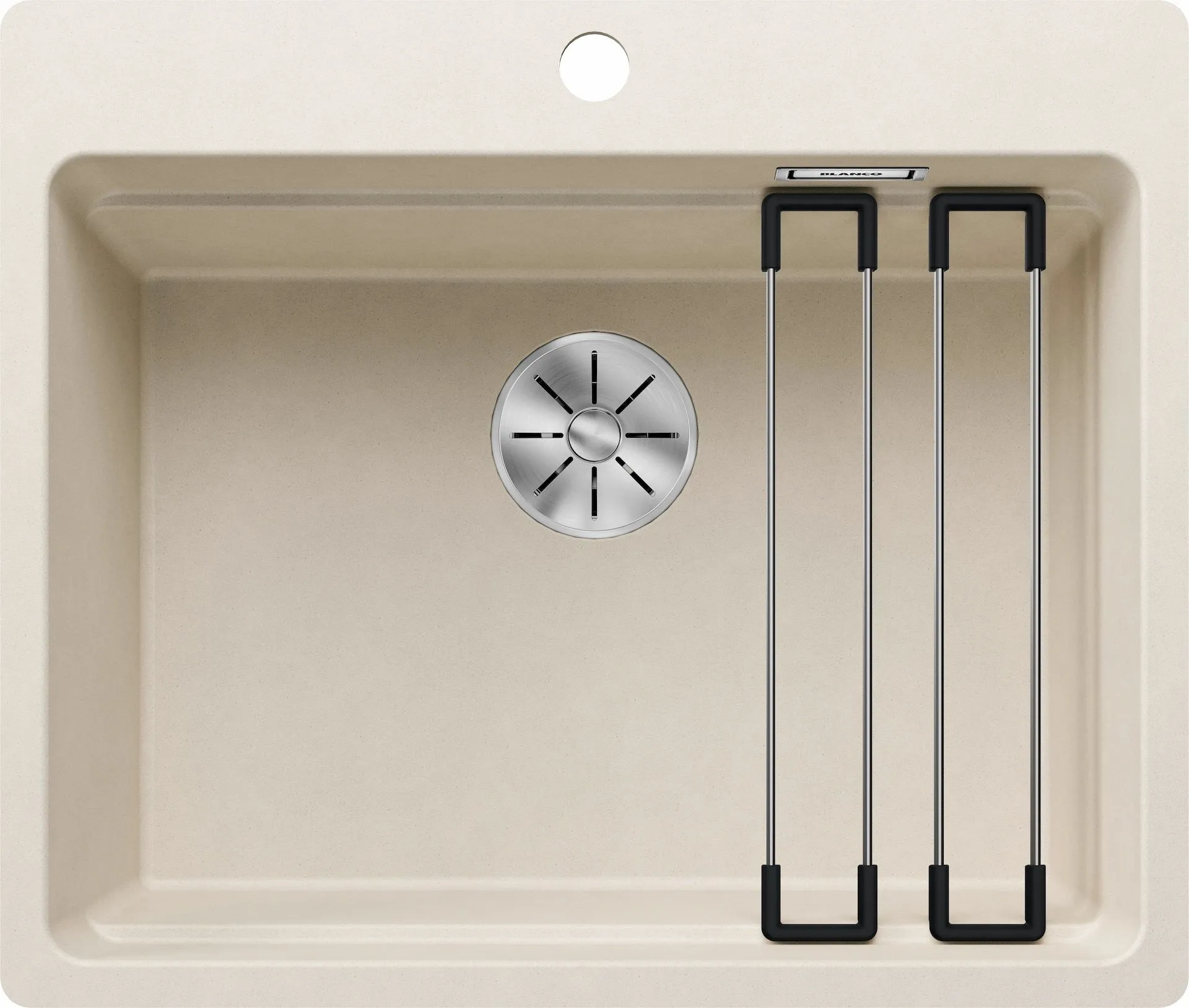 BLANCO ETAGON 6-F Silgranit delikatny biały, InFino, szyny