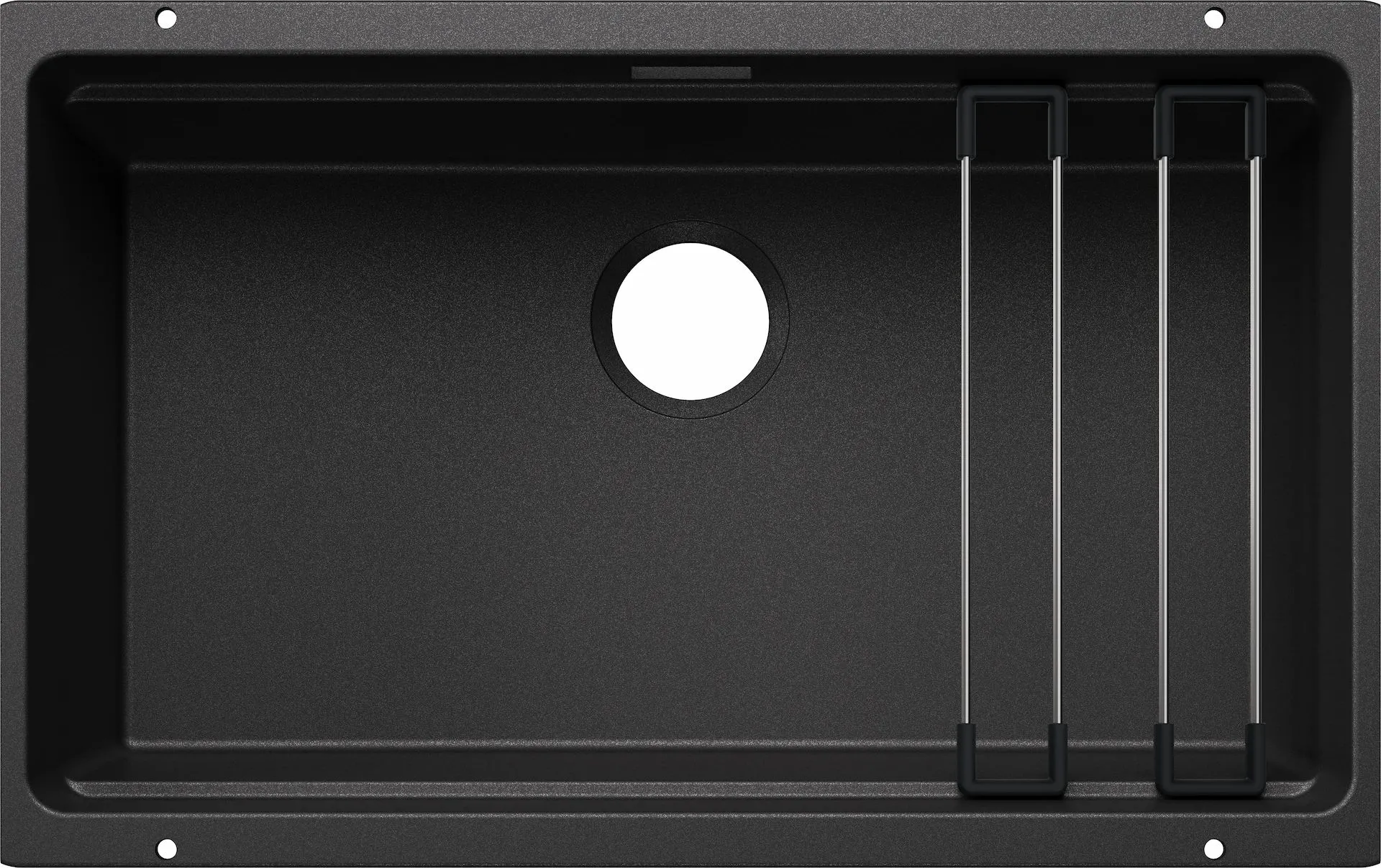 BLANCO ETAGON 700-U Silgranit antracyt, bez armatury, szyny