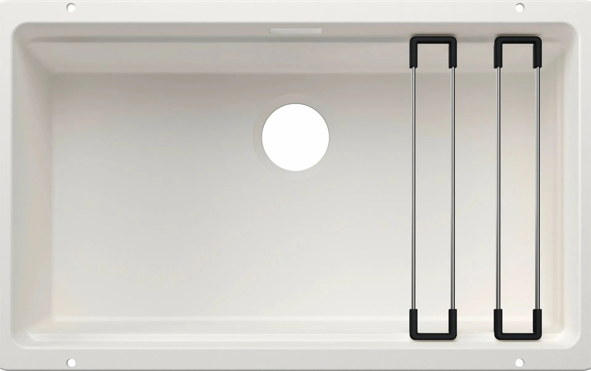 BLANCO ETAGON 700-U Silgranit biały, bez armatury, szyny