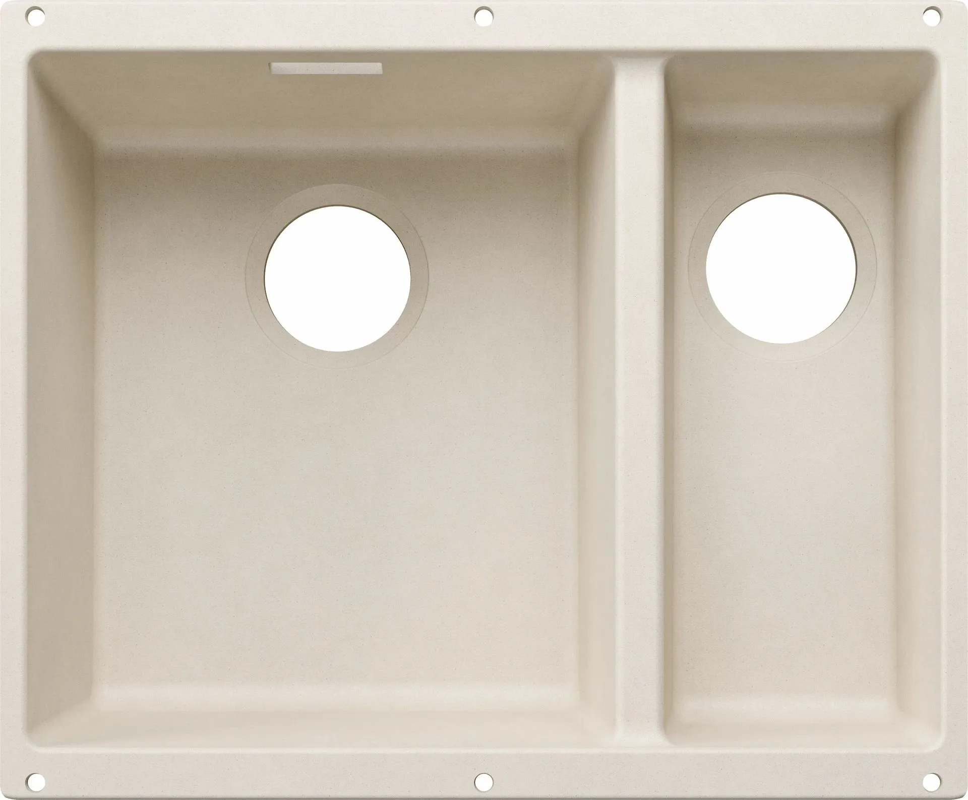 BLANCO SUBLINE 340/160-U Silgranit delikatny biały lewa, bez armatury