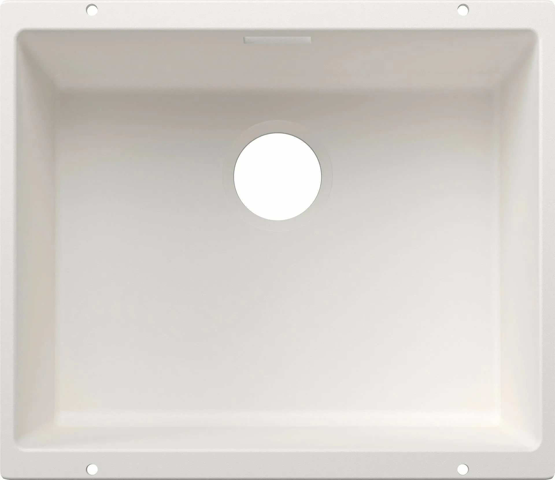 BLANCO SUBLINE 500-U Silgranit biały, bez armatury