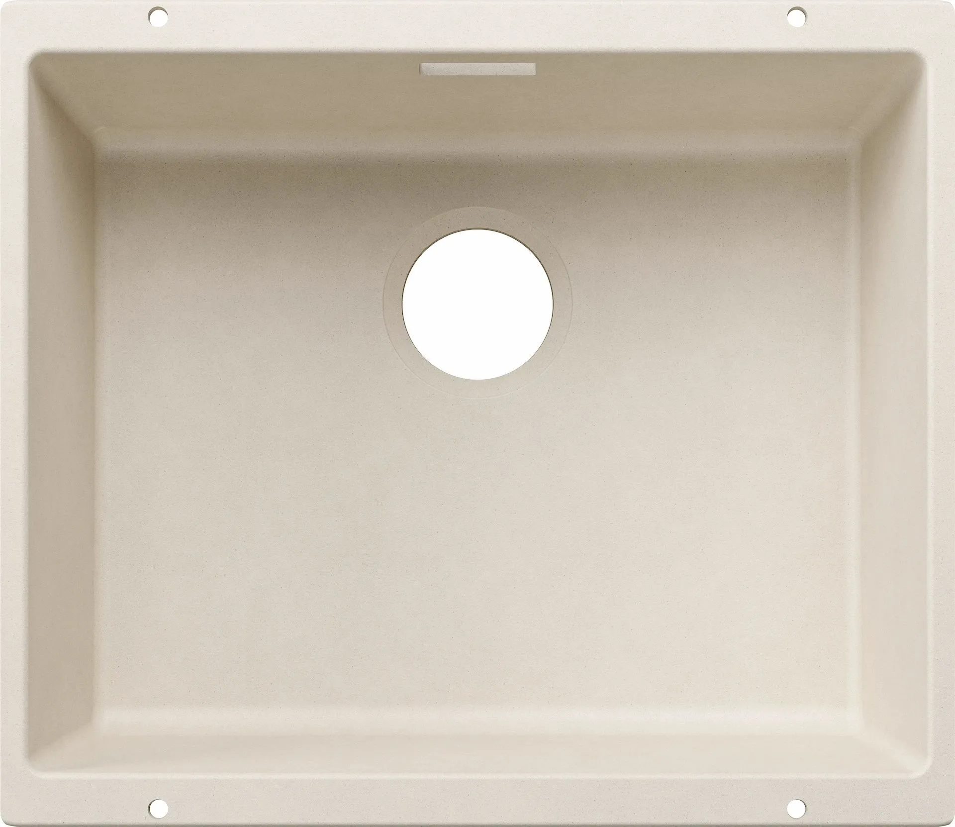 BLANCO SUBLINE 500-U Silgranit delikatny biały, bez armatury