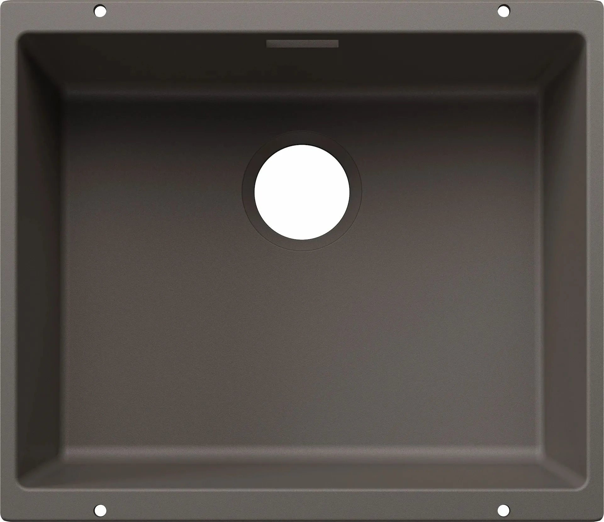 BLANCO SUBLINE 500-U Silgranit wulkaniczny szary, bez armatury
