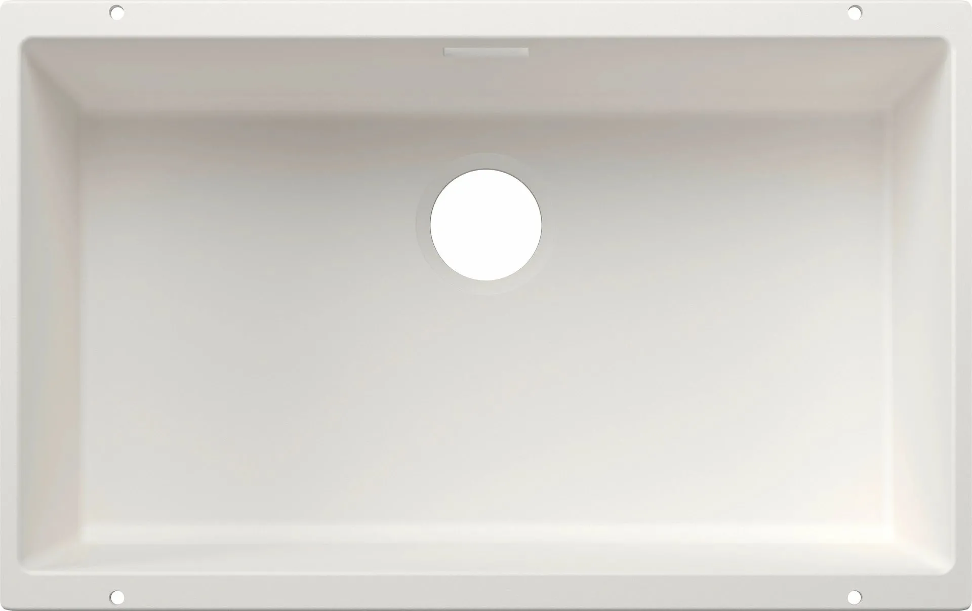 BLANCO SUBLINE 700-U Silgranit biały, bez armatury