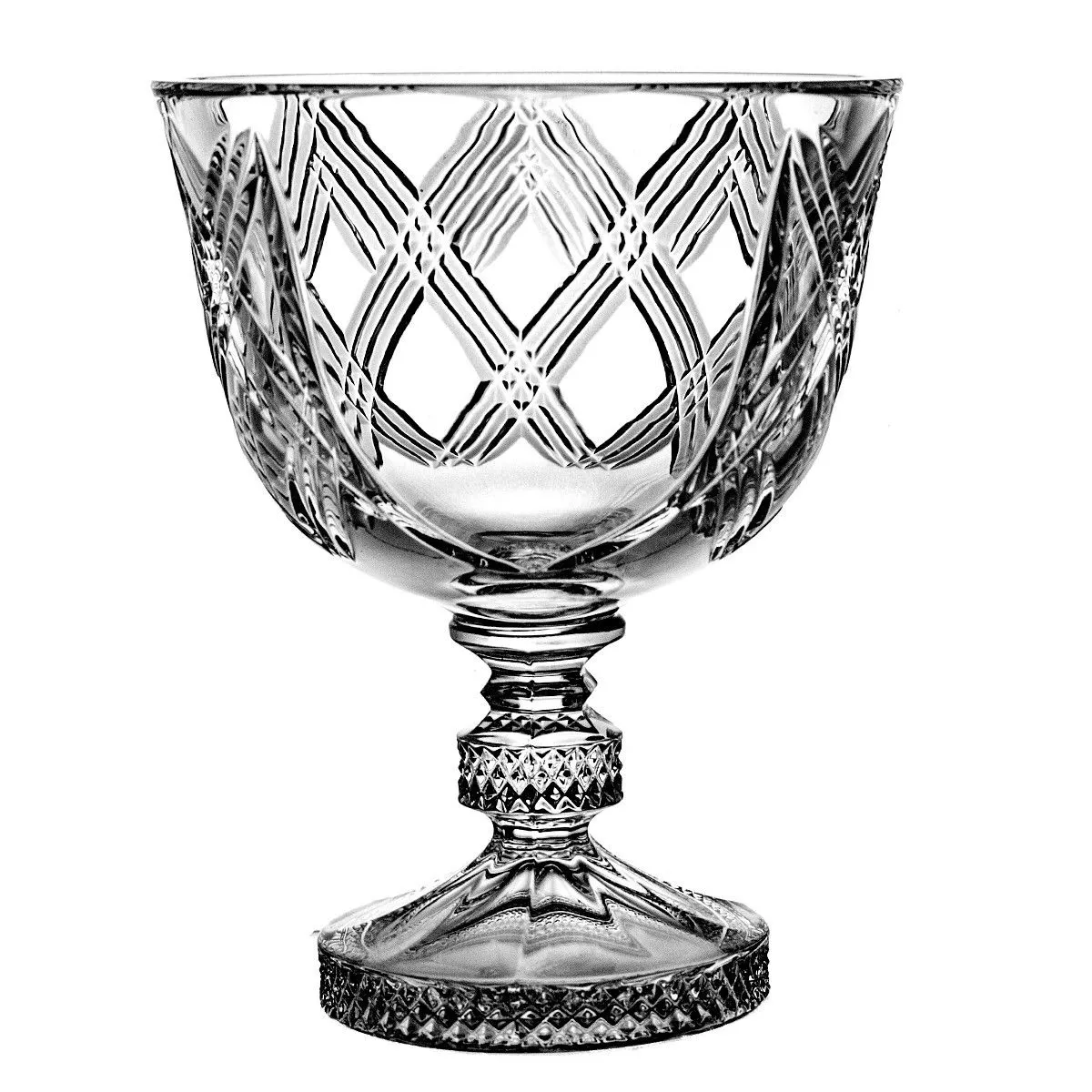 Crystal Julia Wazon puchar kryształowy miejsce na grawerunek 19,5 cm