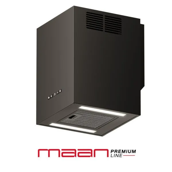 Maan Okap przyścienny Ponza Mini W 430 CZARNY