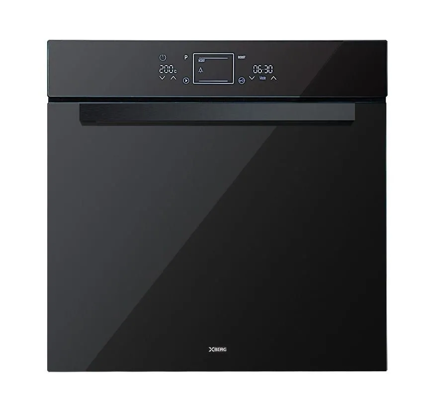 XBERG PIEKARNIK BGOV12B CZARNY/RĄCZKA CZARNA ANODOWANA