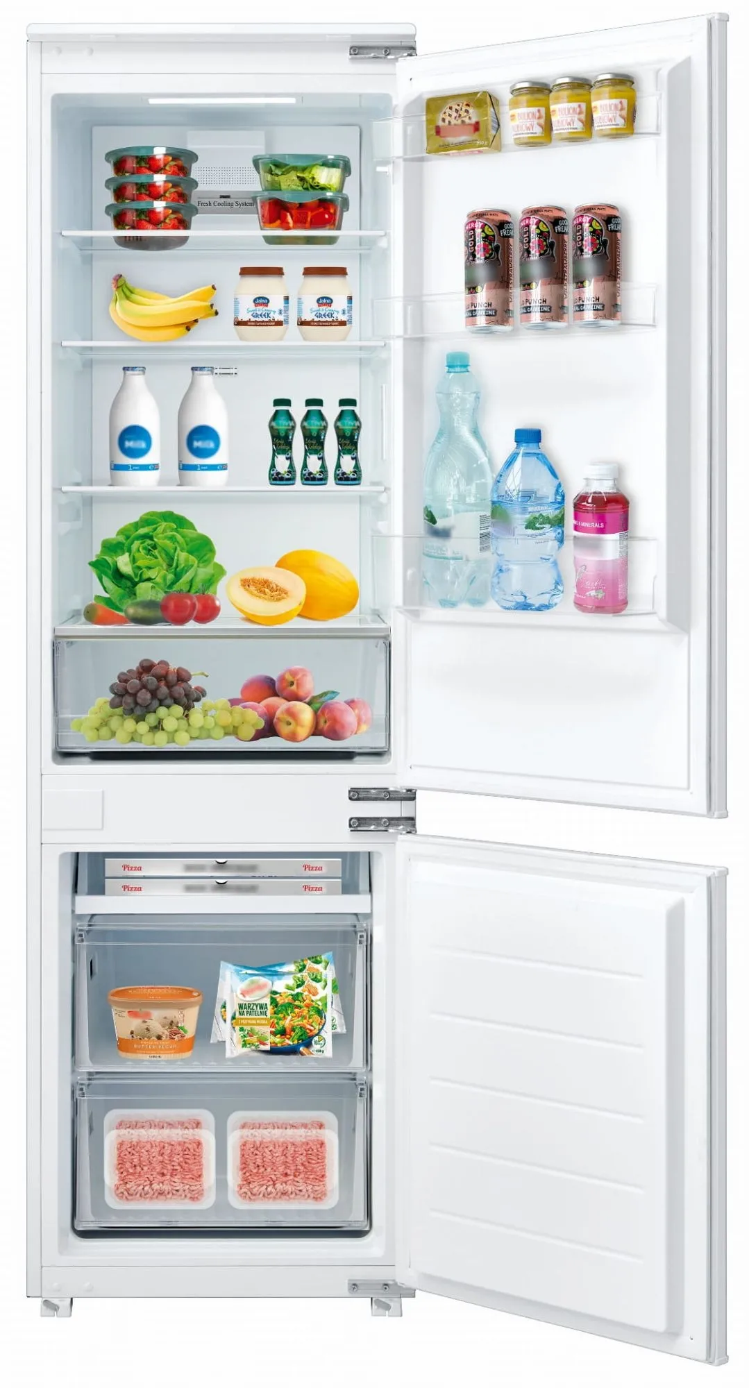 BERG CHŁODZIARKO - ZAMRAŻARKA CZZ178NWM22 178cm