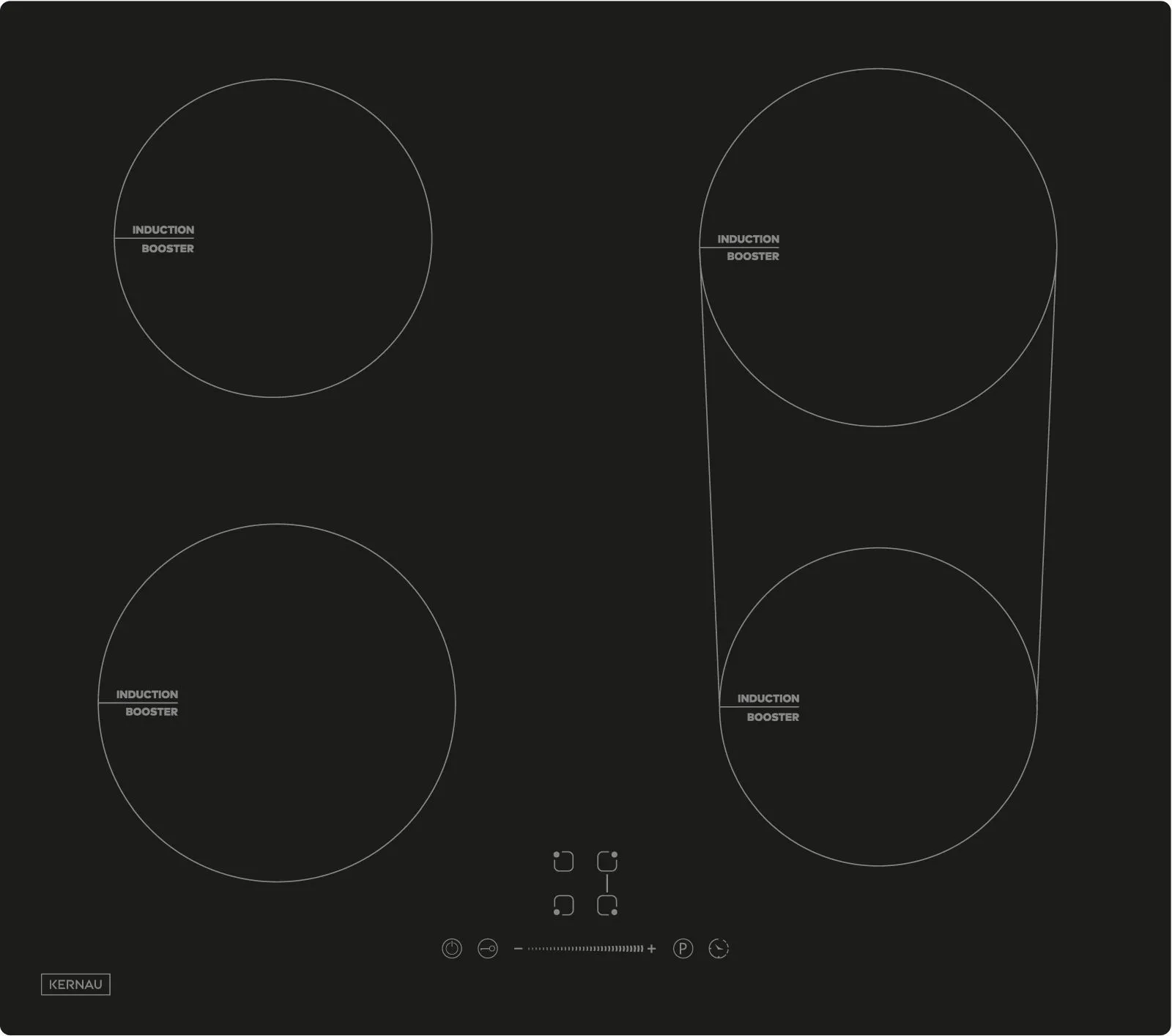 Płyta indukcyjna Kernau KIH 642-4B