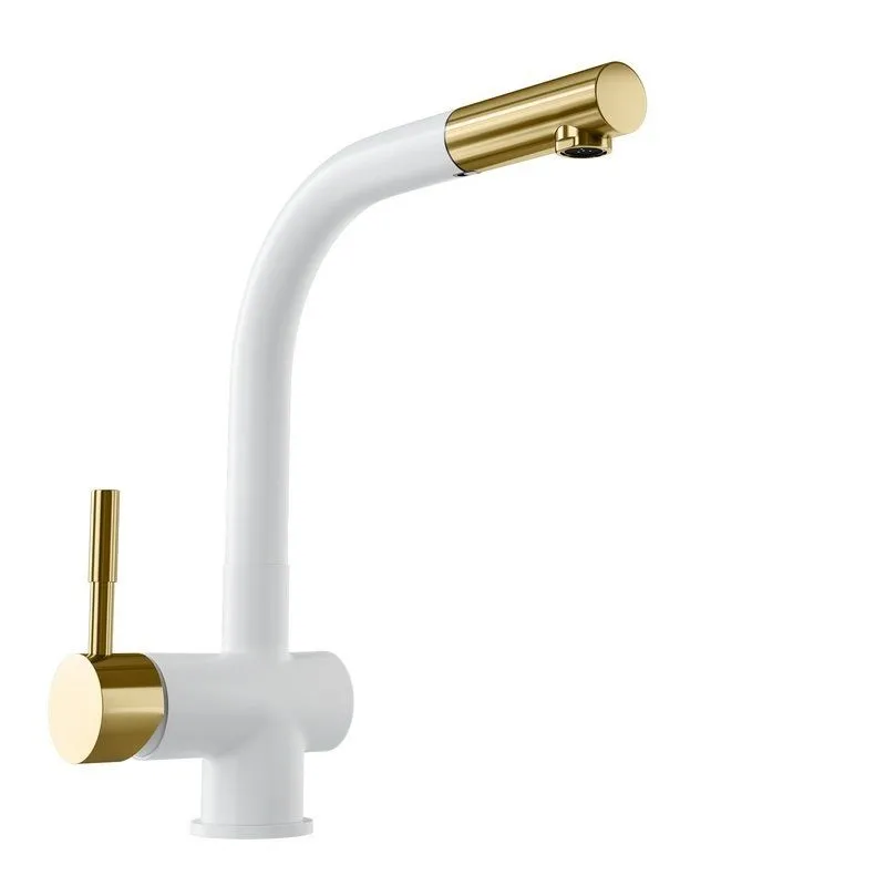 BATERIA KUCHENNA GLOBALO LOBIO WHITE/LIGHT GOLD MAT  RING 1.1 Użyj kodu 9GLB24 i płać mniej