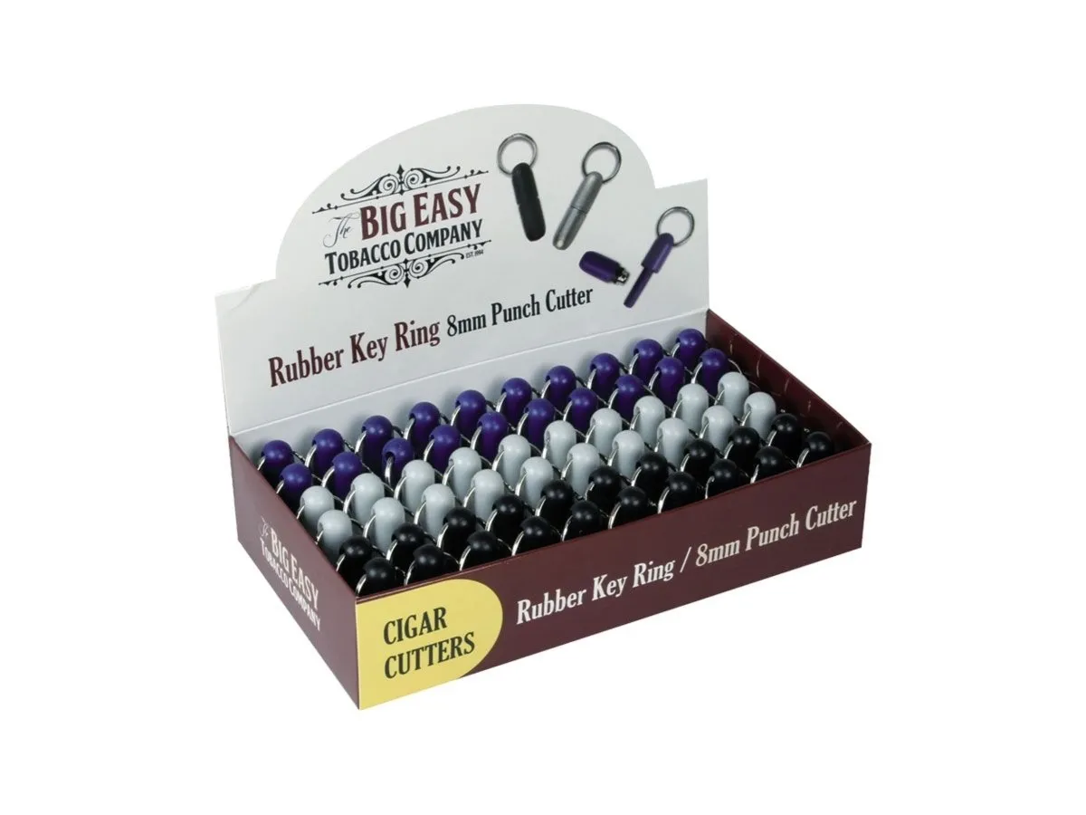 Big Easy RUBBER PUNCH CUTTER 8MM DISPLAY 60PZ