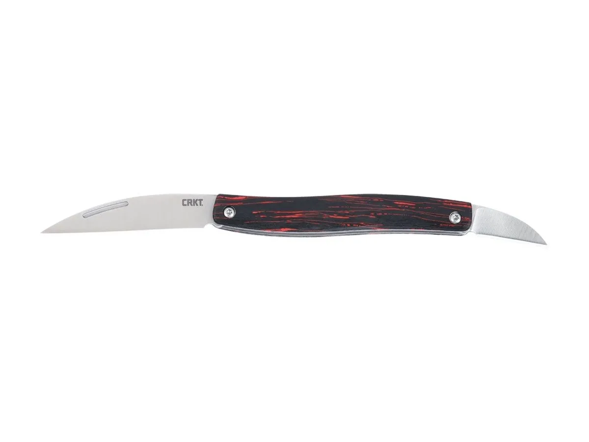Crkt FOREBEAR RED & BLACK SLIPJOINT 4810