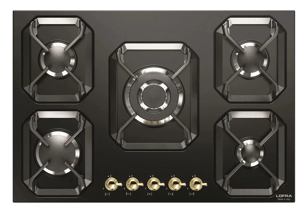 LOFRA HRNM7A0 PŁYTA GAZOWA DOLCEVITA 75 NERO MATT