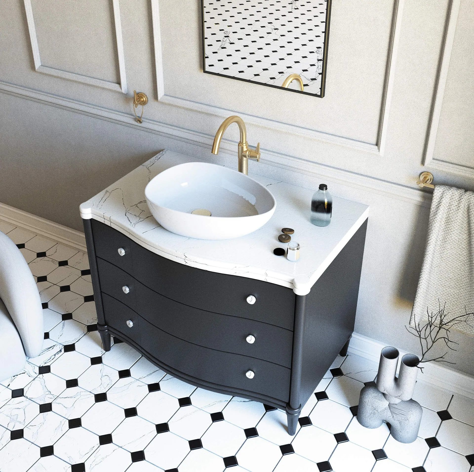 Deante Umywalka ceramiczna nablatowa - w magazynie