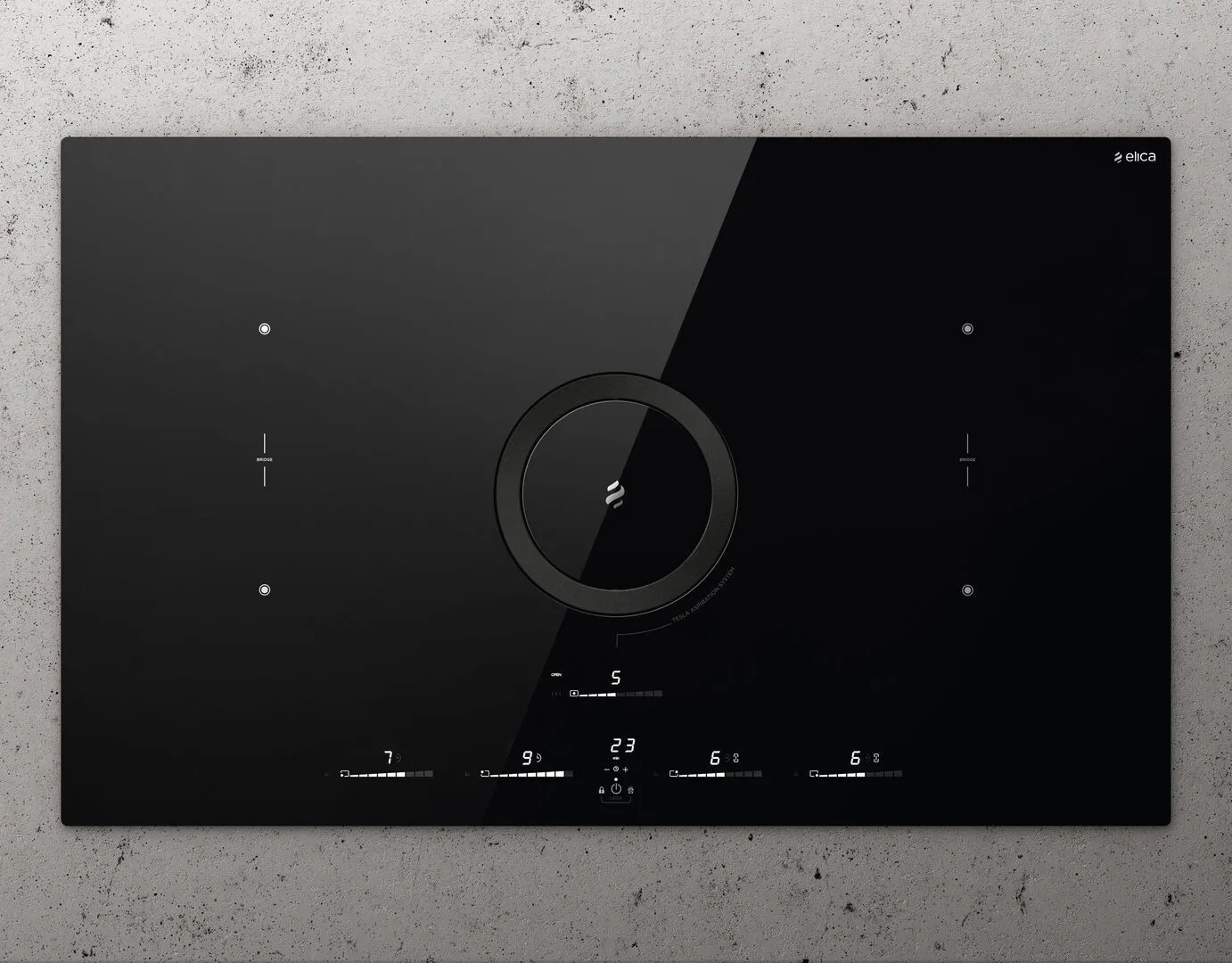 ELICA Płyta indukcyjna + okap NIKOLATESLA SWITCH GLOW BL/A/83 PRF0183880 Użyj kodu rabatowego 12ELI24 i płać mniej