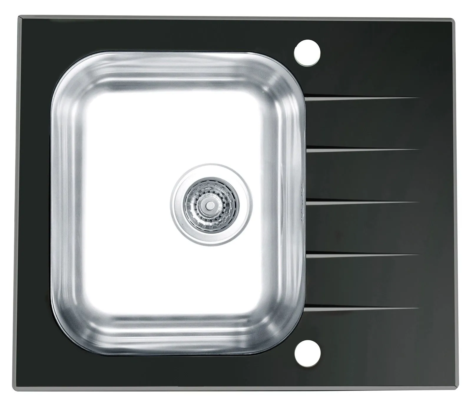 Alveus VITRO 10 POP-UP 3 1/2 60X50 satyna - czarny