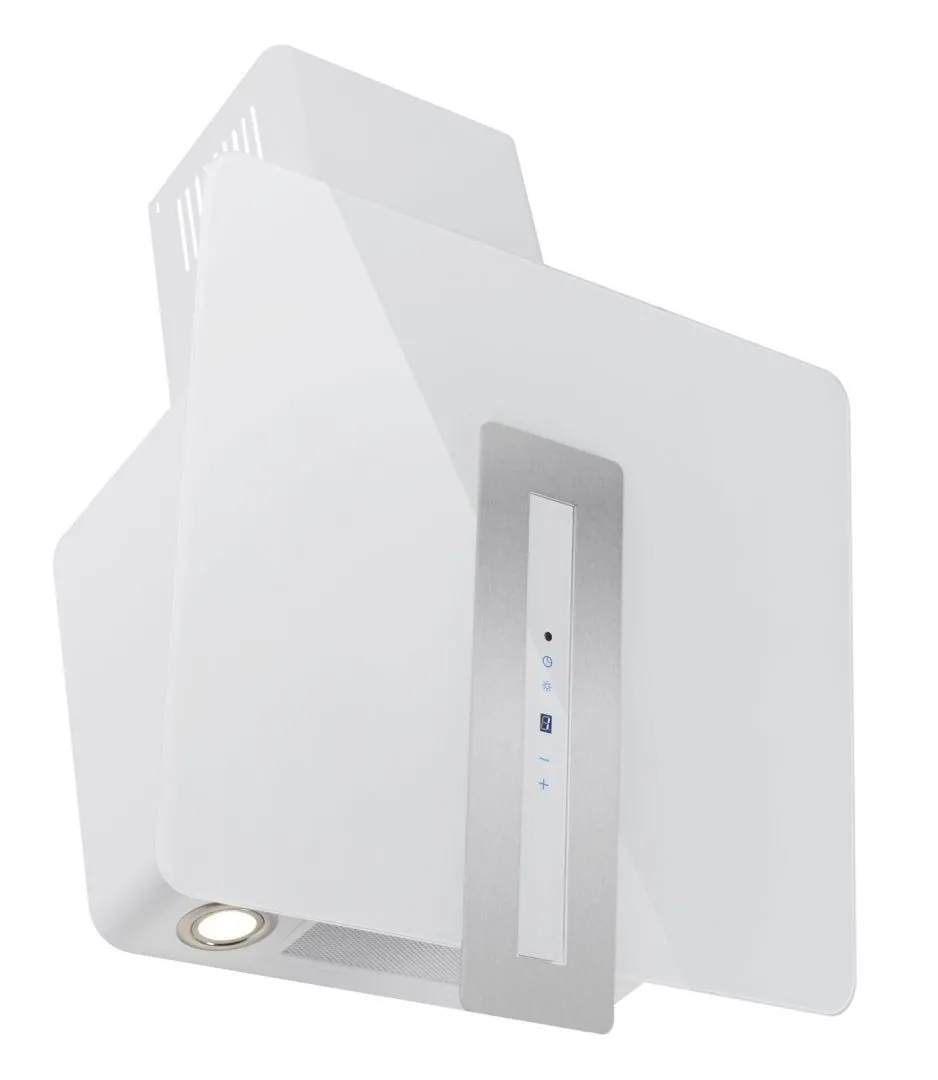 Toflesz AURA OKAP KOMINOWY 60CM BIAŁY 850m3/h