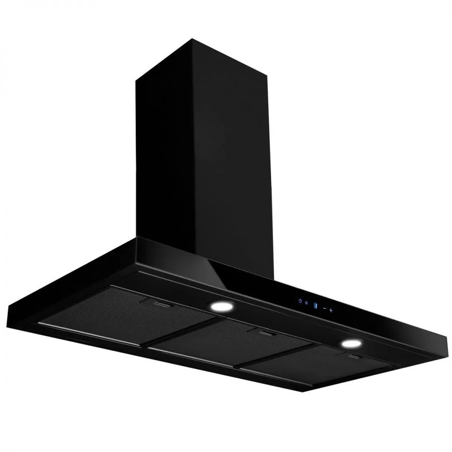 TOFLESZ Etna Czarny Mat 90 850m3/h