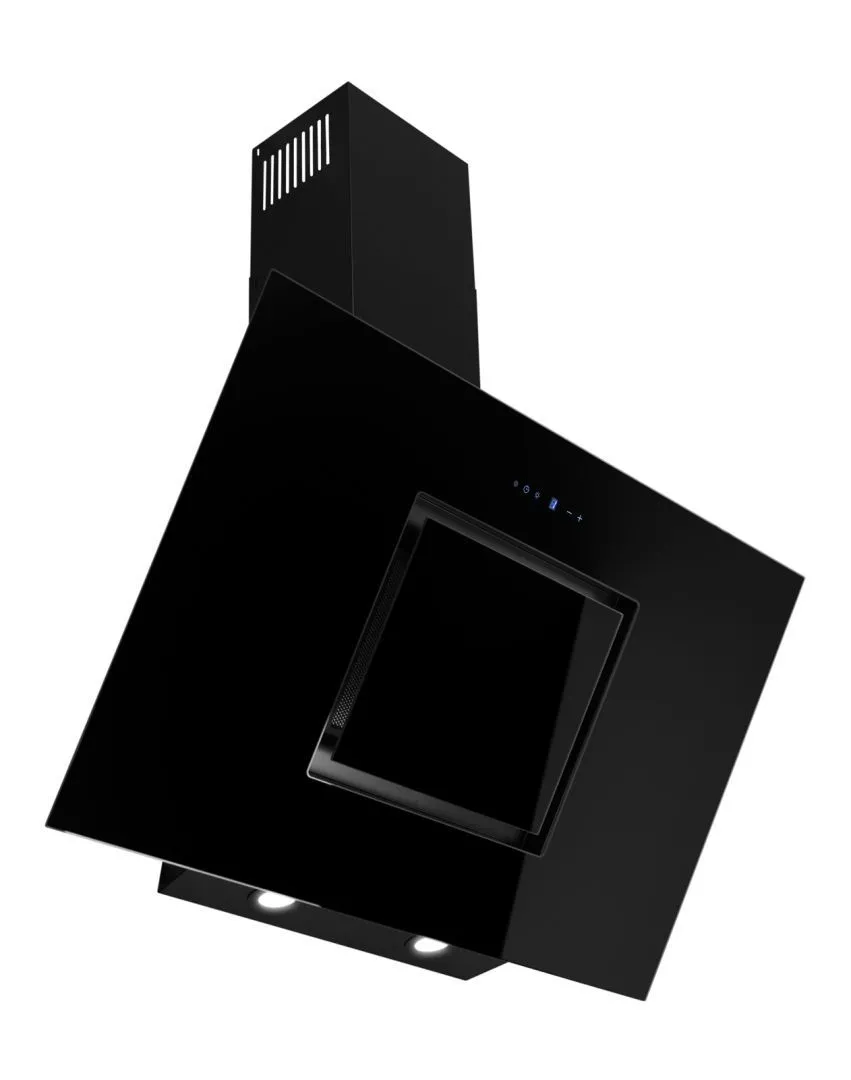 TOFLESZ OK-6 FINEZJA 90CM OKAP KOMINOWY CZARNY 850m3/h